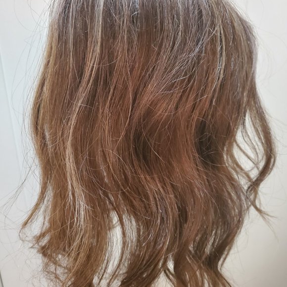 Jon Renau Top Smart Wavy 12" Topper - color 10H16 Latte/Almondine - Picture 5 of 15